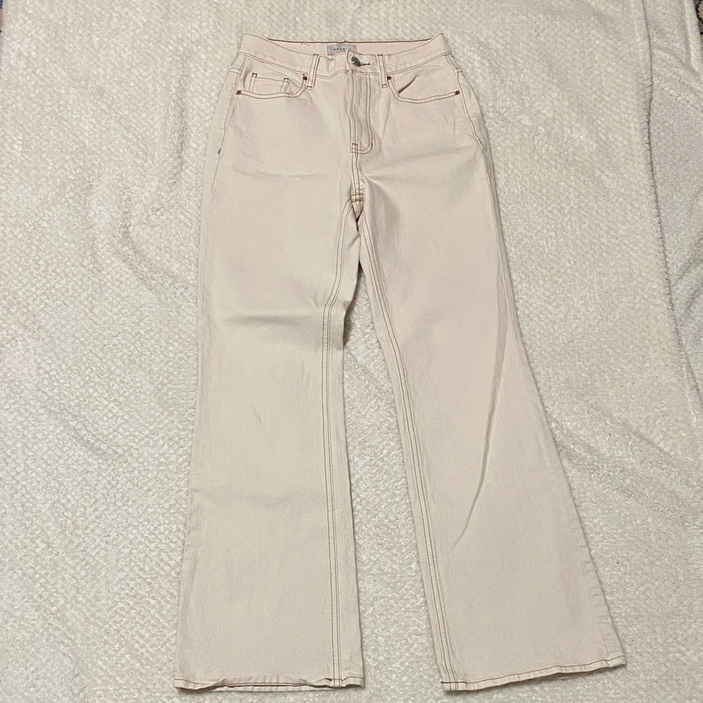 Pacsun Bootcut Cream Jeans